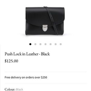 Black crossbody from Cambridge Satchel Company